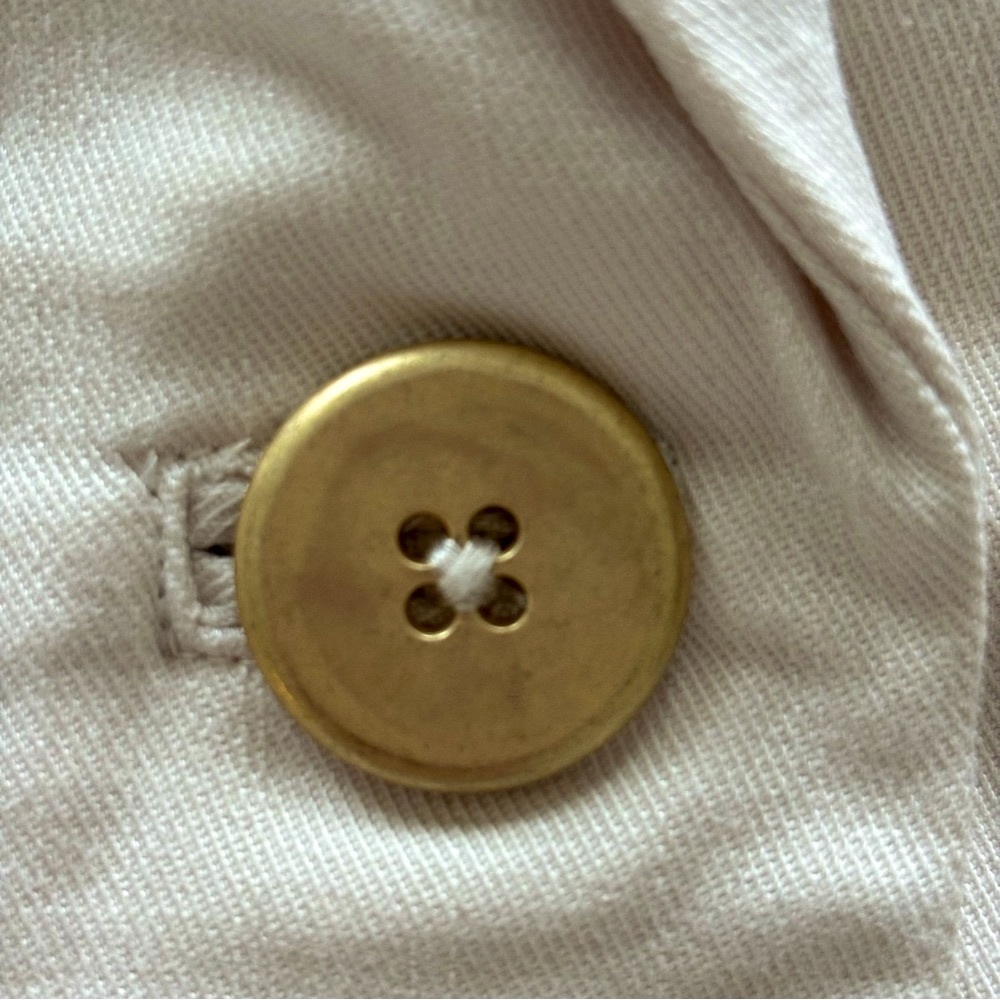 SPLENDID x Rachelove Cream Cropped Boxy Single Button Blazer--NWT--XL - Picture 5 of 15